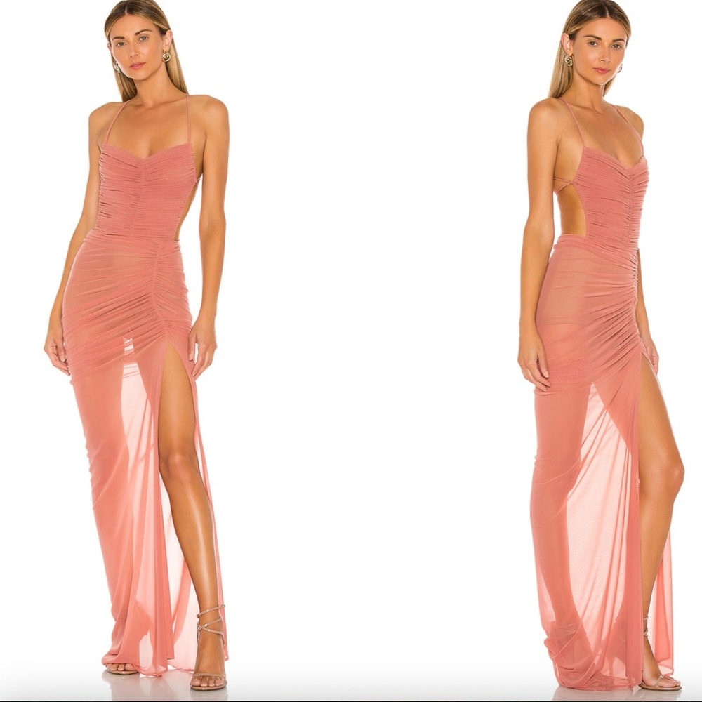 Michael Costello Revolve Follie Gown